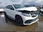 2019 Mercedes-benz Amg Gle 63 Coupe S 4matic White vin: 4JGED7FB4KA146941