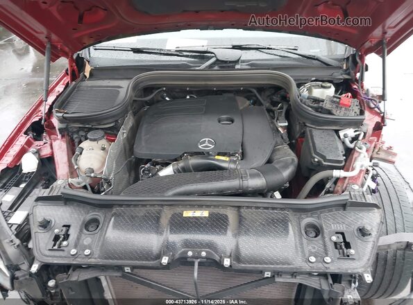 4JGFB4JB1MA484655 2021 MERCEDES-BENZ GLE 350 Red Widok z tyłu