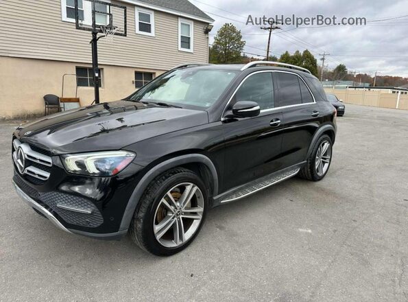 4JGFB4JB1MA545535 2021 MERCEDES-BENZ GLE Черный Передняя левая четверть