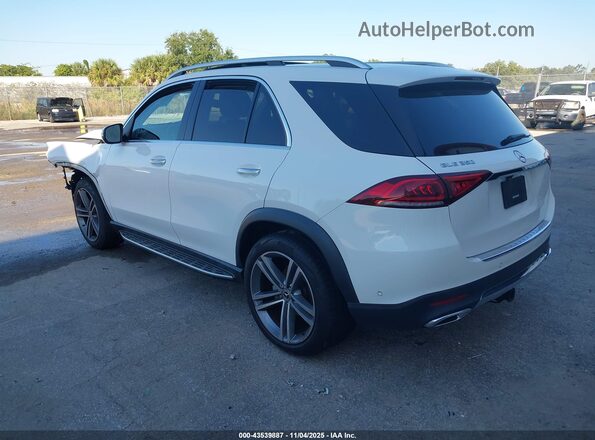 4JGFB4JB2NA711563 2022 MERCEDES-BENZ GLE 350 Белый Задняя левая четверть