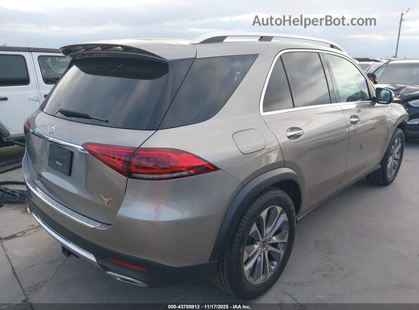 4JGFB4JB6MA482805 2021 MERCEDES-BENZ GLE 350 Beige Trasero derecho
