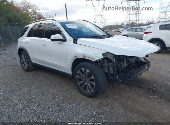 4JGFB4KB3MA317051 2021 MERCEDES-BENZ GLE 350 White Przód prawy