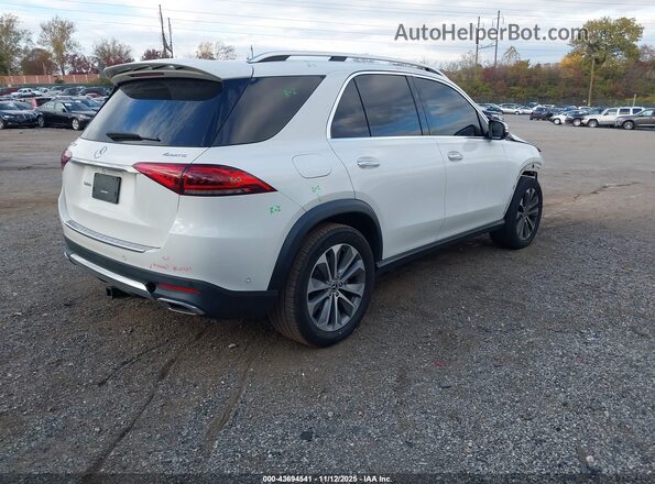 4JGFB4KB3MA317051 2021 MERCEDES-BENZ GLE 350 White Tył prawy