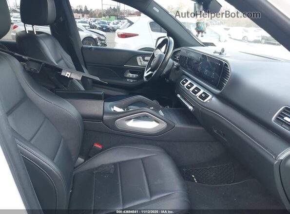 4JGFB4KB3MA317051 2021 MERCEDES-BENZ GLE 350 White Widok wnętrza z przodu