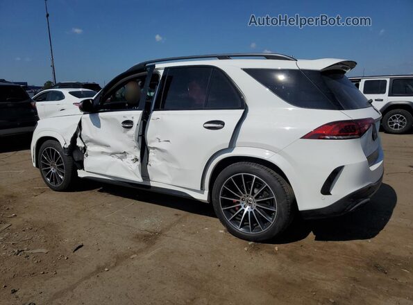 4JGFB4KB3NA821410 2022 MERCEDES-BENZ GLE White Trasero izquierdo