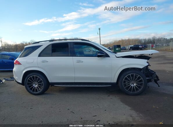 4JGFB4KBXMA327723 2021 MERCEDES-BENZ GLE 350 White Widok wnętrza z tyłu