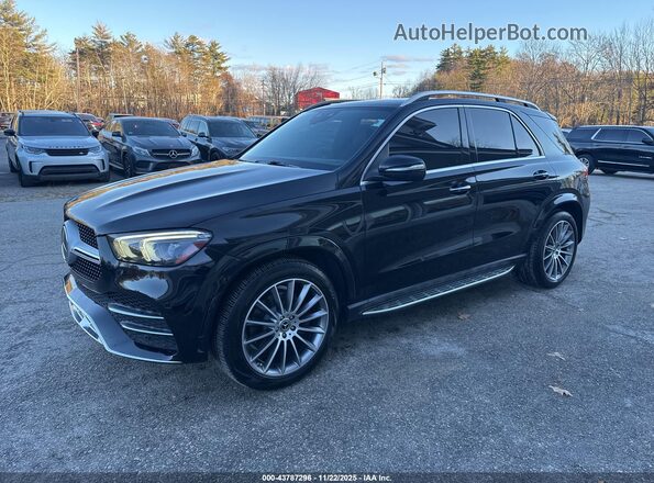 4JGFB5KB2NA658688 2022 MERCEDES-BENZ GLE 450 Черный Передняя левая четверть