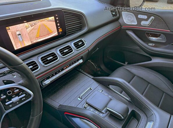 4JGFB5KB2NA658688 2022 MERCEDES-BENZ GLE Black Vista de los asientos traseros