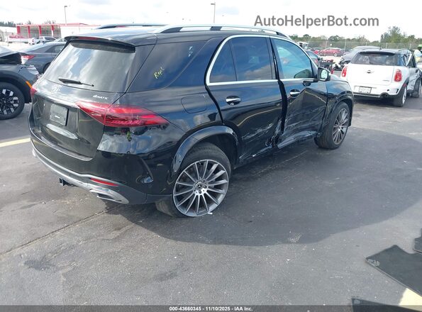 4JGFB5KBXRA989685 2024 MERCEDES-BENZ GLE 450 Черный Задняя правая четверть