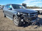 2021 Mercedes-benz Gls 450 4matic Серый vin: 4JGFF5KEXMA489727