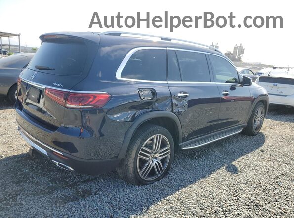 4JGFF5KEXMA547304 2021 MERCEDES-BENZ GLS Синий Задняя правая четверть