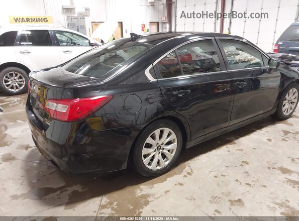 4S3BNAC60G3049286 2016 SUBARU LEGACY Black Tył prawy