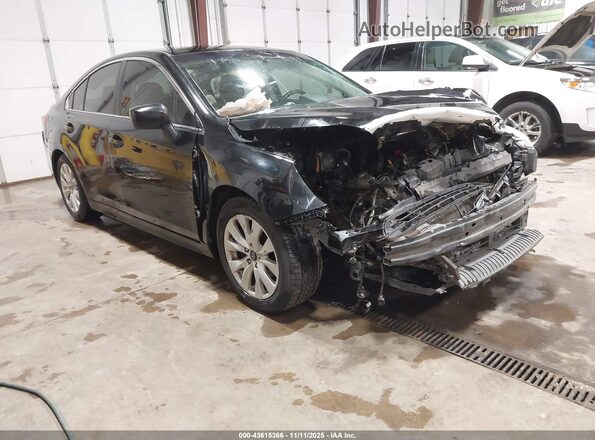 4S3BNAC60G3049286 2016 SUBARU LEGACY Black Przód prawy