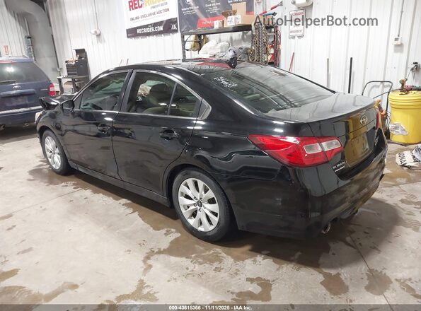 4S3BNAC60G3049286 2016 SUBARU LEGACY Black Tył lewy
