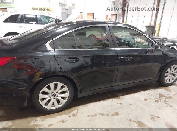 4S3BNAC60G3049286 2016 SUBARU LEGACY Black Widok wnętrza 360 stopni
