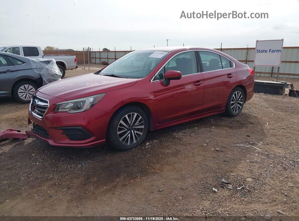 4S3BNAC6XJ3036648 2018 SUBARU LEGACY Red Передня ліва чверть
