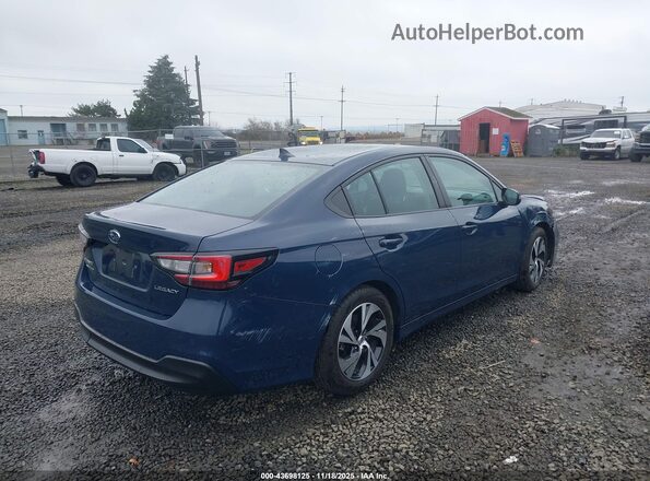 4S3BWAD67R3010922 2024 SUBARU LEGACY Синий Задняя правая четверть