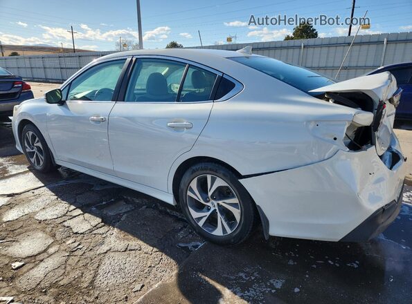 4S3BWAF65M3006261 2021 SUBARU LEGACY White Trasero izquierdo