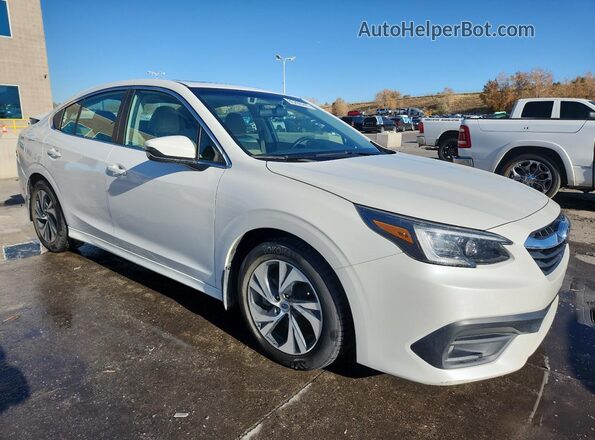 4S3BWAF65M3006261 2021 SUBARU LEGACY White Delantero derecho