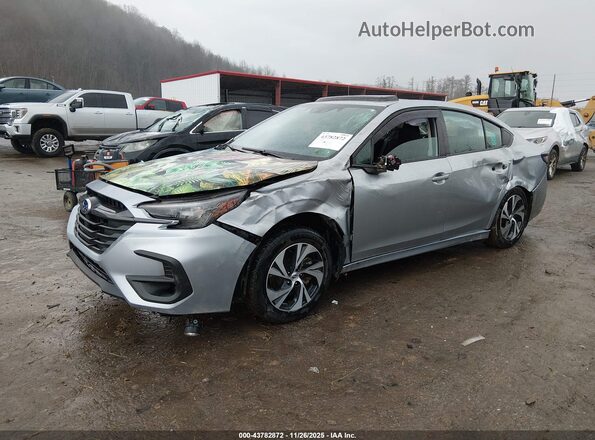 4S3BWAF66P3015376 2023 SUBARU LEGACY Серебряный Передняя левая четверть