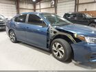 2022 Subaru Legacy Premium Blue vin: 4S3BWAF67N3026318