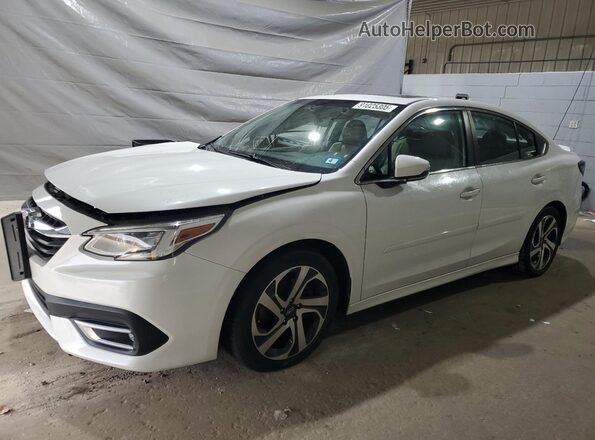 4S3BWAN69L3016324 2020 SUBARU LEGACY Белый Передняя левая четверть