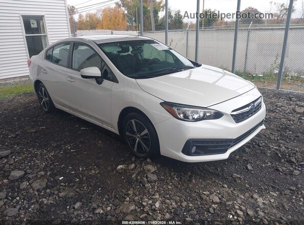 4S3GKAD69P3602045 2023 SUBARU IMPREZA Белый Передняя правая четверть