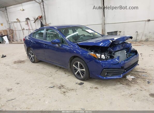 4S3GKAV63P3604906 2023 SUBARU IMPREZA Blue Delantero derecho
