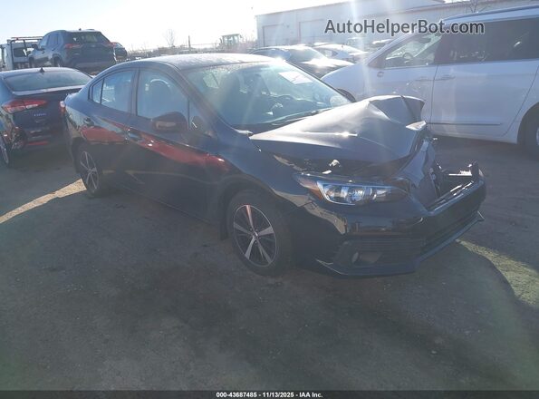 4S3GKAV66P3605628 2023 SUBARU IMPREZA Черный Передняя правая четверть