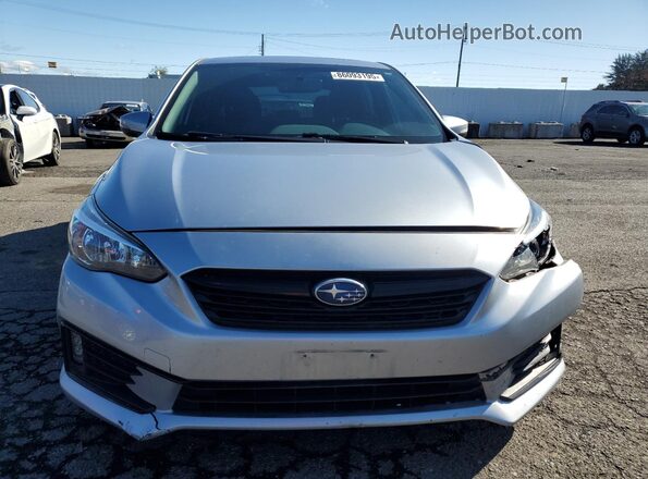 4S3GTAM6XM3708724 2021 SUBARU IMPREZA Silver Դիմացի տեսք
