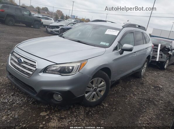 4S4BSAFC1H3206394 2017 SUBARU OUTBACK Синий Передняя левая четверть