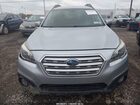 2017 Subaru Outback 2.5i Premium Синий vin: 4S4BSAFC1H3206394