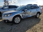 2016 Subaru Outback 2.5i Premium Gray vin: 4S4BSAFC6G3304822