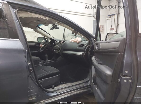 4S4BSAFC6H3299171 2017 SUBARU OUTBACK Синий Вид салона спереди