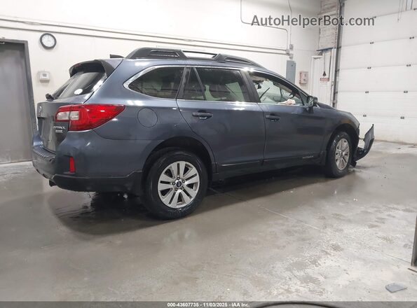 4S4BSAFC6H3299171 2017 SUBARU OUTBACK Синий Задняя правая четверть