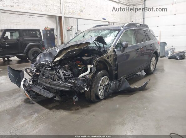 4S4BSAFC6H3299171 2017 SUBARU OUTBACK Синий Передняя левая четверть