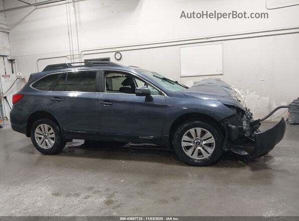 4S4BSAFC6H3299171 2017 SUBARU OUTBACK Синий Вид задней части салона