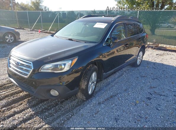 4S4BSAFC7H3284999 2017 SUBARU OUTBACK Черный Передняя левая четверть