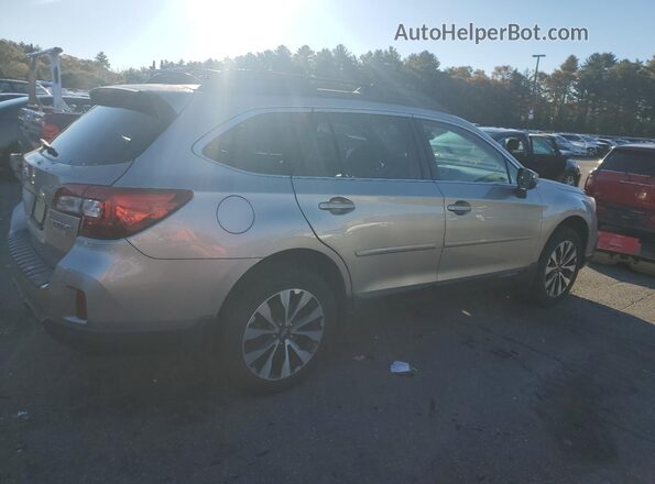 4S4BSANC0H3383049 2017 SUBARU OUTBACK Серебряный Задняя правая четверть