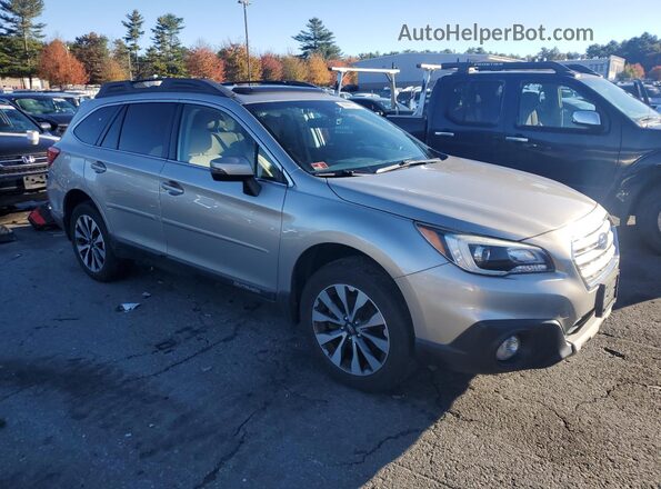 4S4BSANC0H3383049 2017 SUBARU OUTBACK Серебряный Передняя правая четверть