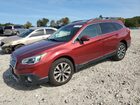 2017 Subaru Outback 2.5i Limited Red vin: 4S4BSANC6H3437339