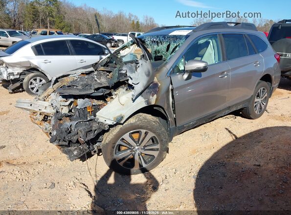 4S4BSANC7K3236878 2019 SUBARU OUTBACK Серебряный Передняя левая четверть