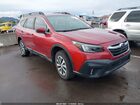 2020 Subaru Outback Premium Red vin: 4S4BTACC5L3221491