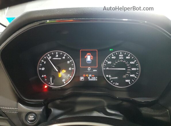 4S4BTADC2M3215776 2021 SUBARU OUTBACK Серебряный Вид щитка приборов