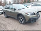 2022 Subaru Outback Premium Зеленый vin: 4S4BTADC2N3242154