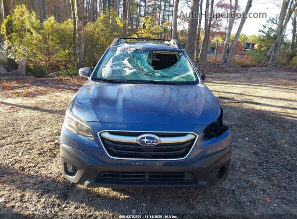 4S4BTAFC0N3210526 2022 SUBARU OUTBACK Синий Вид задней части салона