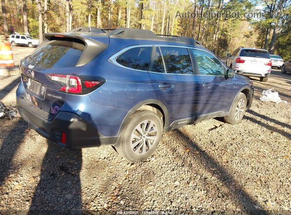 4S4BTAFC0N3210526 2022 SUBARU OUTBACK Синий Задняя правая четверть