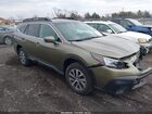 2022 Subaru Outback Premium Зеленый vin: 4S4BTAFC1N3202144