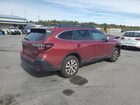 2022 Subaru Outback Premium Красный vin: 4S4BTAFC2N3191798