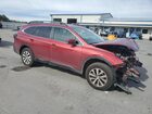 2022 Subaru Outback Premium Красный vin: 4S4BTAFC2N3191798